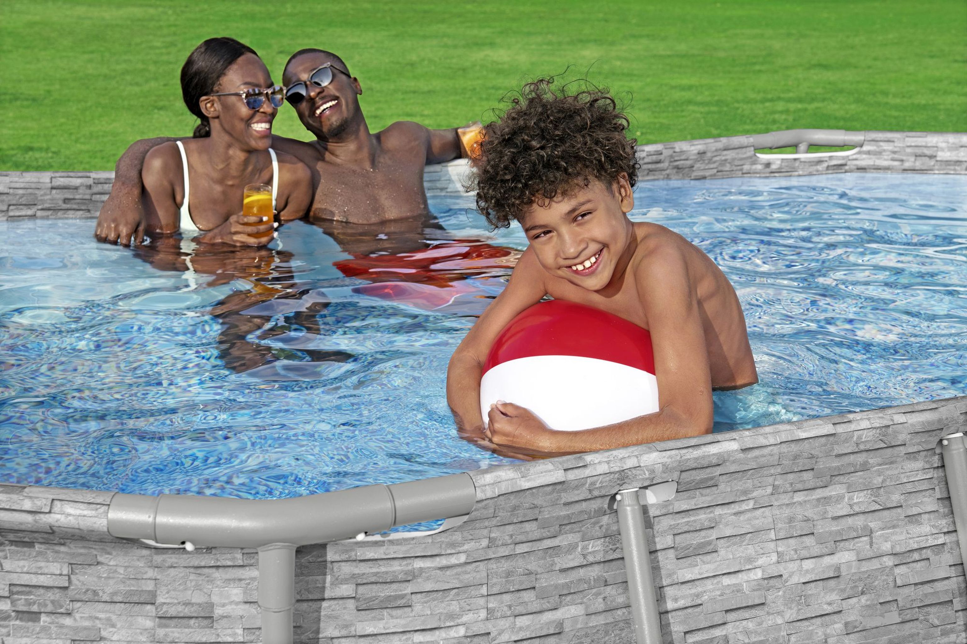 Bestway Steel Pro MAX Splashview Frame Pool Set 427 x 250 x 100 cm