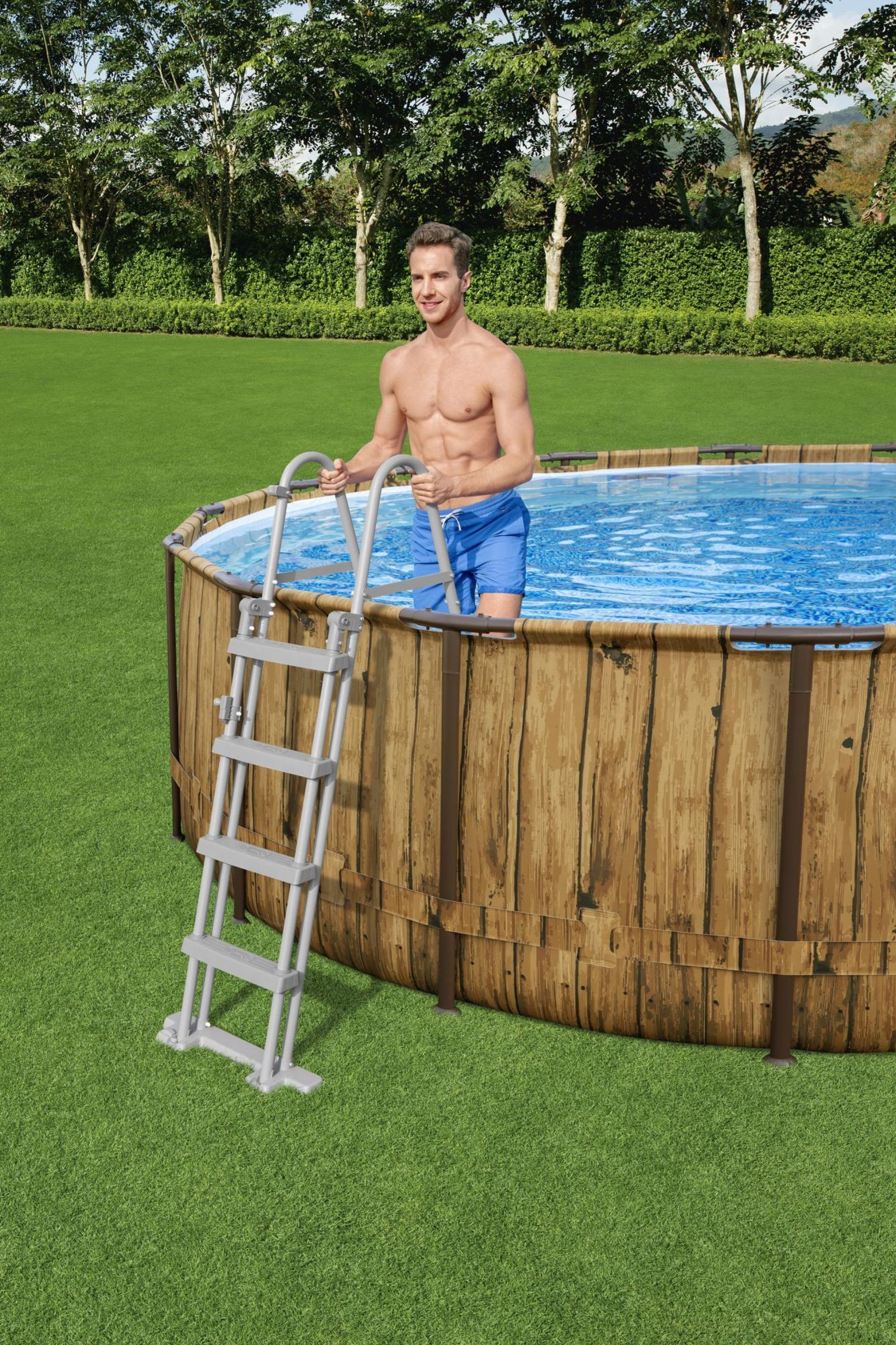 Pool Leiter 122 cm