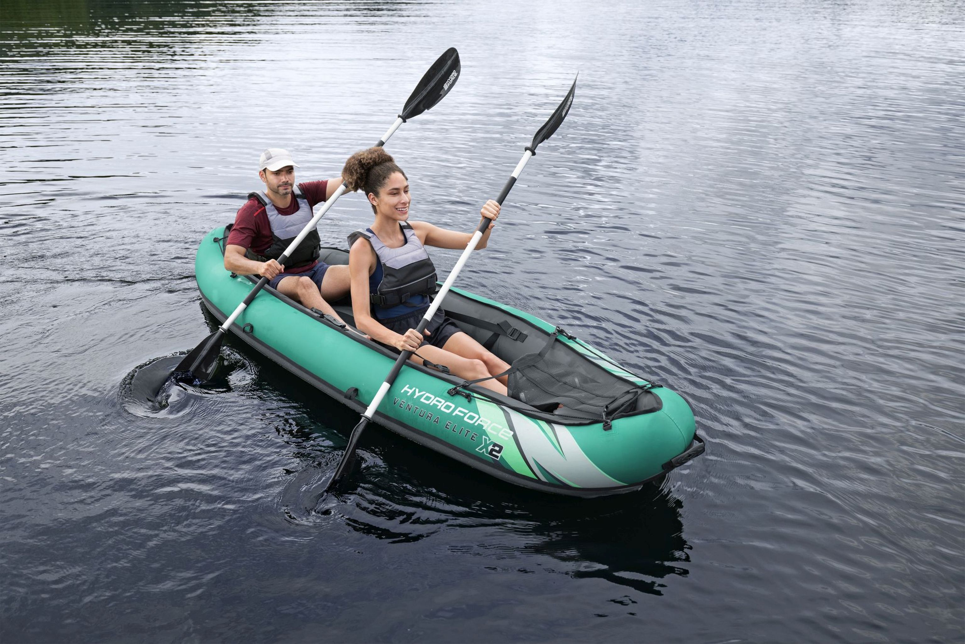 Bestway Ventura Elite X2 Schlauchkajak 2 Personen mit Paddelset Bestway Ventura Elite X2 Schlauchkajak 2 Personen mit Paddelset