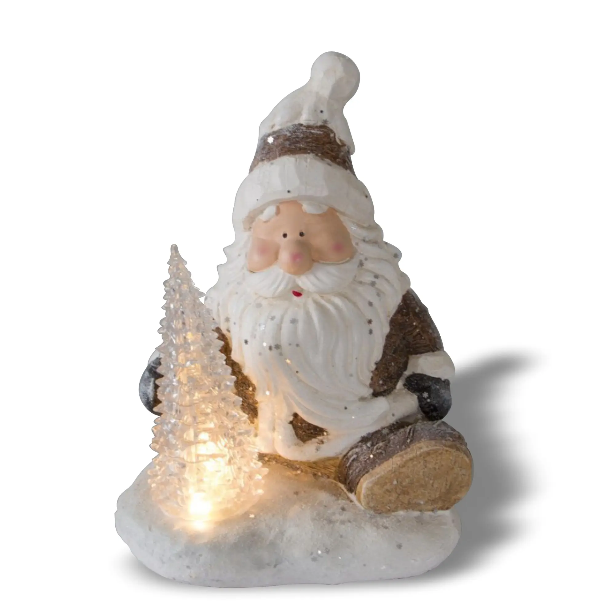 Weihnachtsdeko Weihnachtsmann mit LED beleuchtetem Tannenbaum, Leuchtfigur für Weihnachten HL011 Weihnachtsdeko Weihnachtsmann mit LED beleuchtetem Tannenbaum, Leuchtfigur für Weihnachten HL011