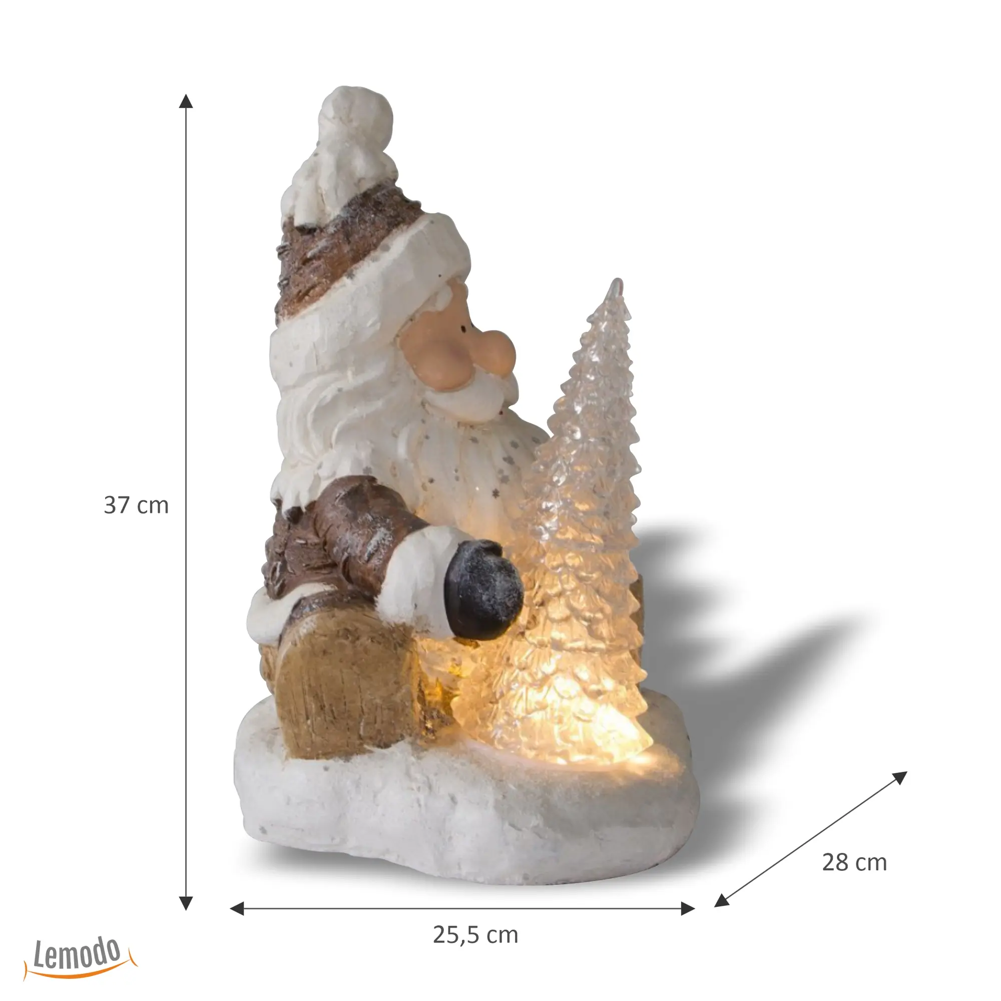 Weihnachtsdeko Weihnachtsmann mit LED beleuchtetem Tannenbaum, Leuchtfigur für Weihnachten HL011 Weihnachtsdeko Weihnachtsmann mit LED beleuchtetem Tannenbaum, Leuchtfigur für Weihnachten HL011