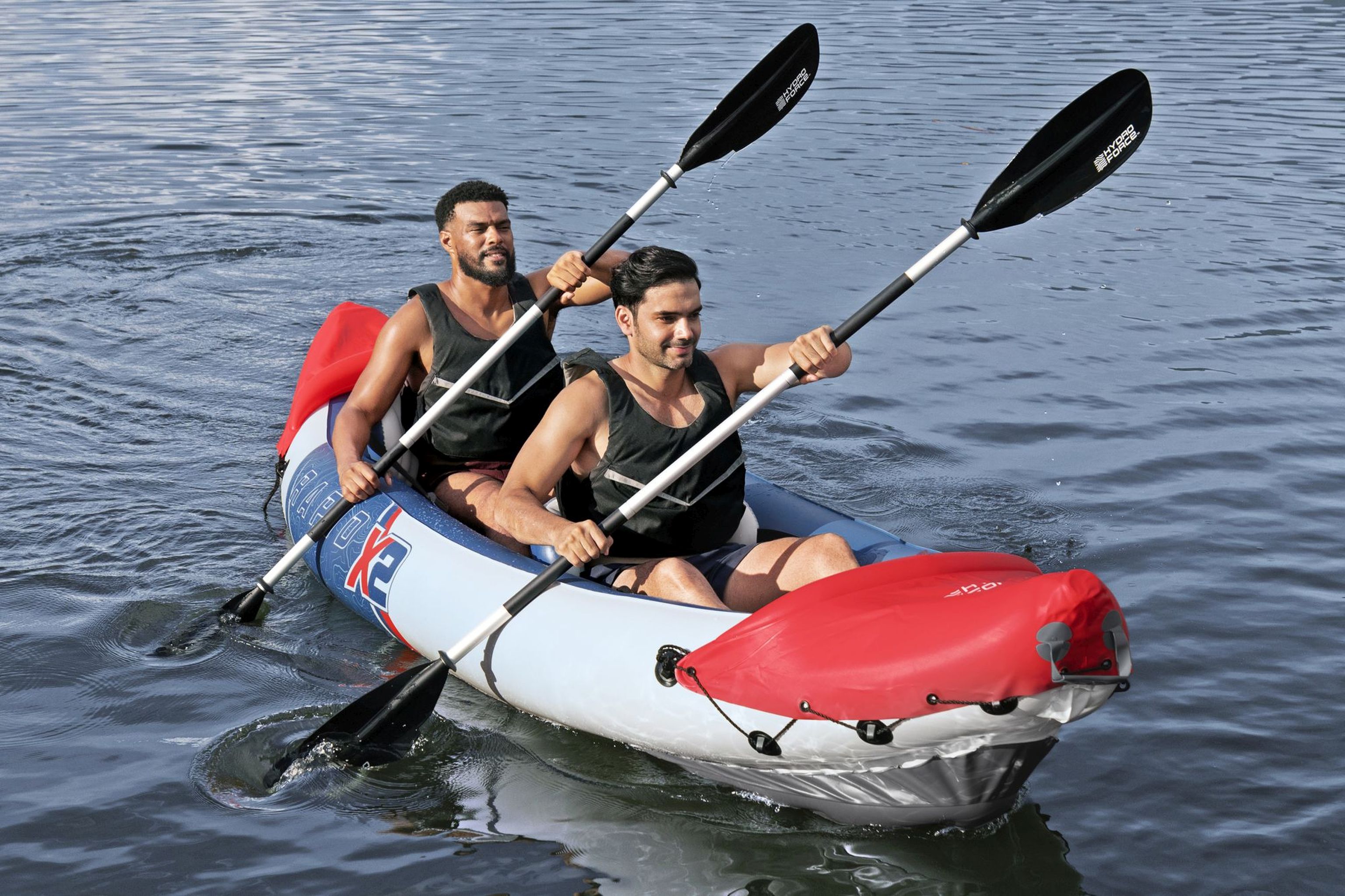 Bestway Hydro Force Rapid X2 aufblasbares Kajak 2 Personen Set