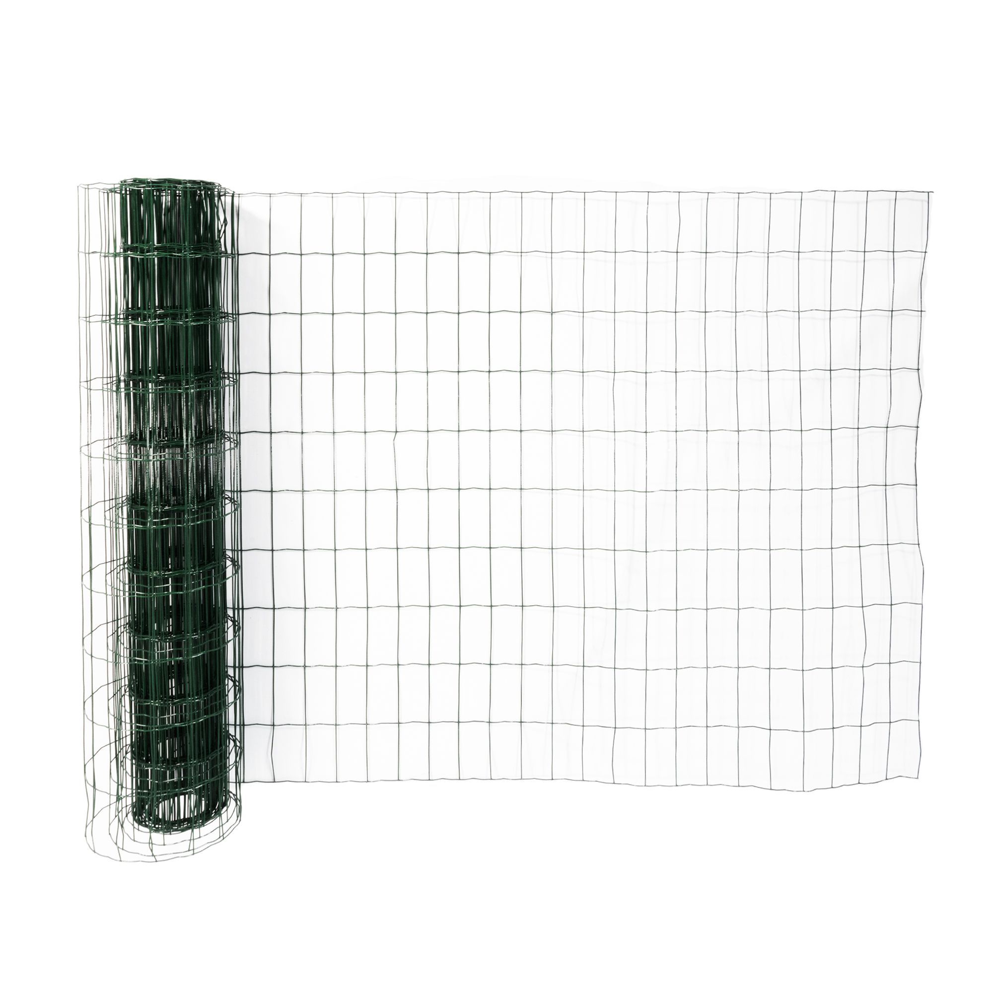 Gartenzaun 100 cm hoch, Zaun mit PVC ummantelt, Drahtzaun grün NA228_10 Gartenzaun 100 cm hoch, Zaun mit PVC ummantelt, Drahtzaun grün NA228_10