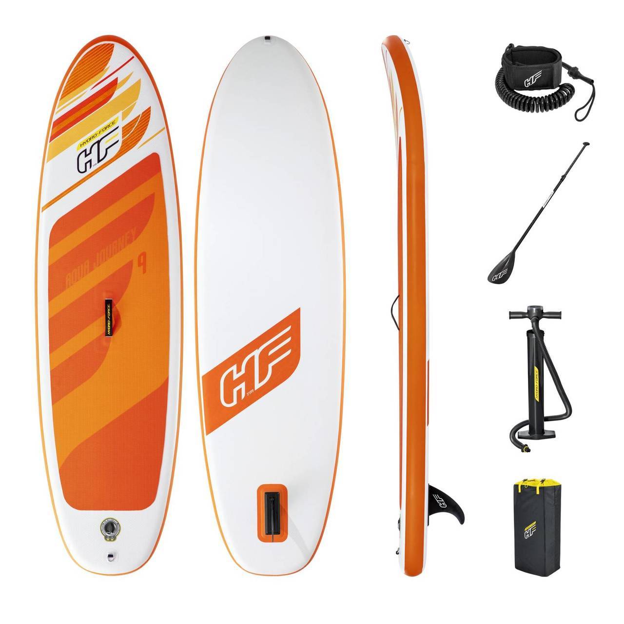 Hydro-Force SUP Allround Board-Set Aqua Journey 65349_22 Hydro-Force SUP Allround Board-Set Aqua Journey 65349_22