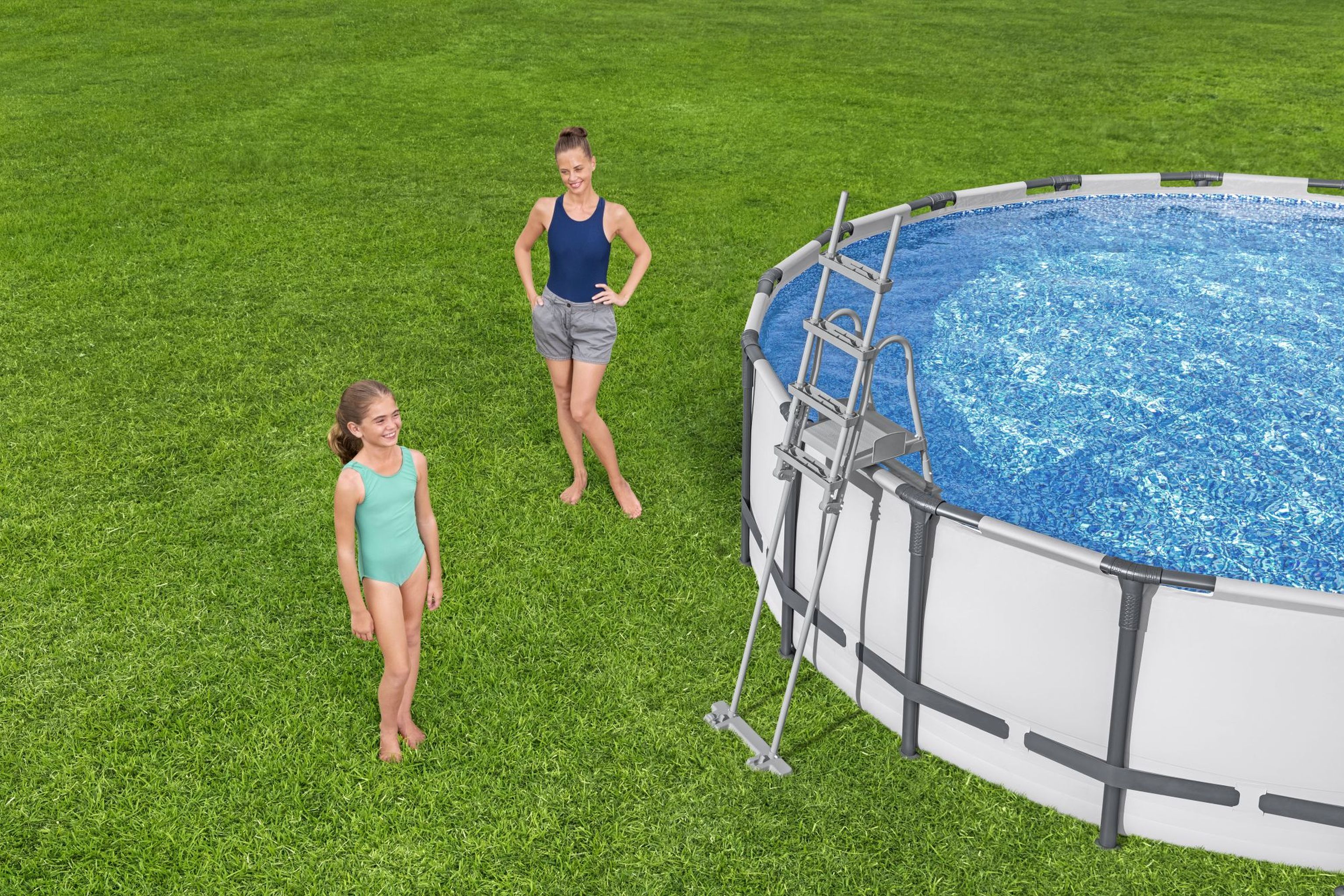 Pool Leiter 132 cm