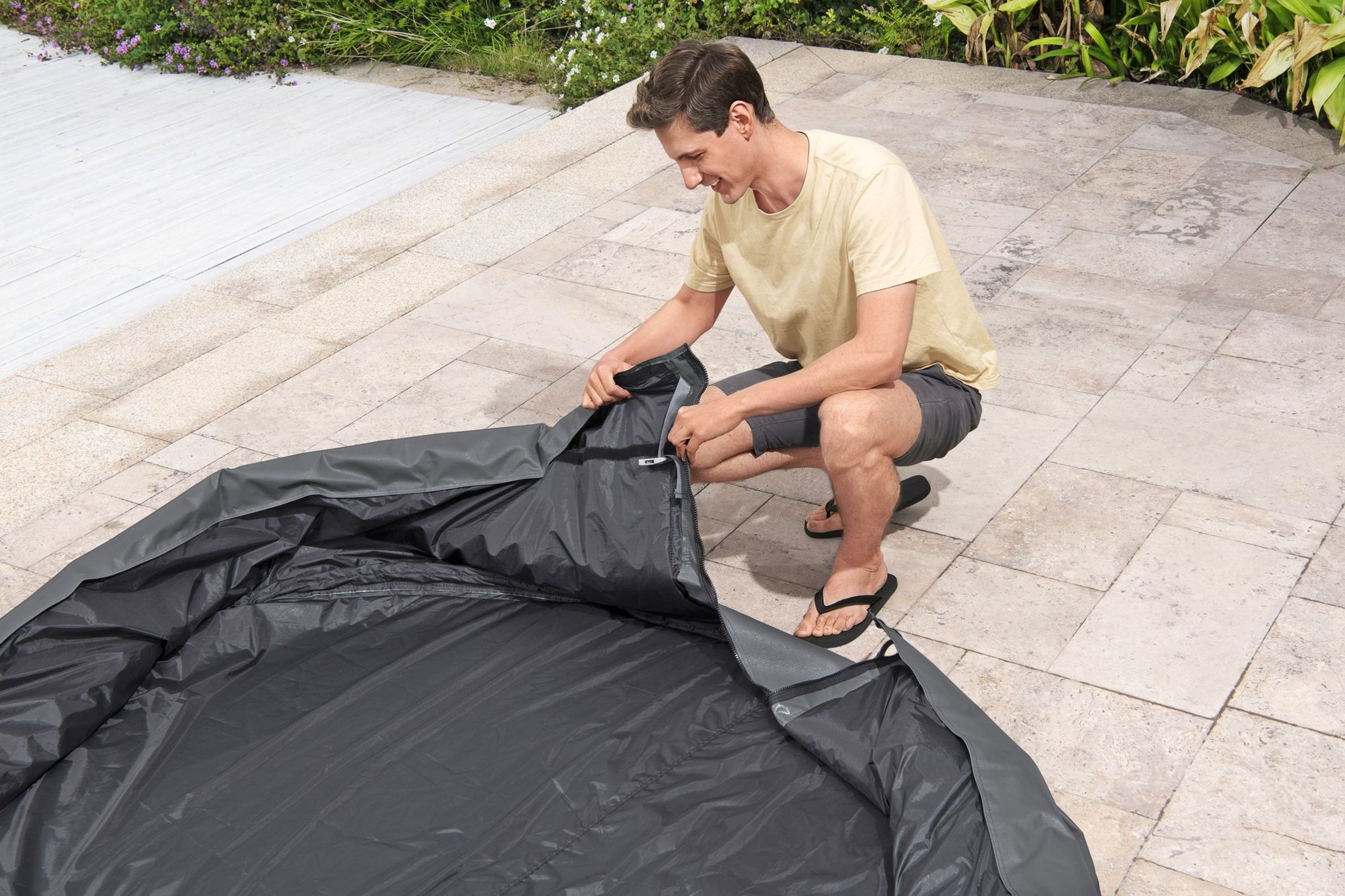 LAY-Z-SPA Abdeckung EnergySense Plus Thermo 216 x 80 cm rund LAY-Z-SPA Abdeckung EnergySense Plus Thermo 216 x 80 cm rund