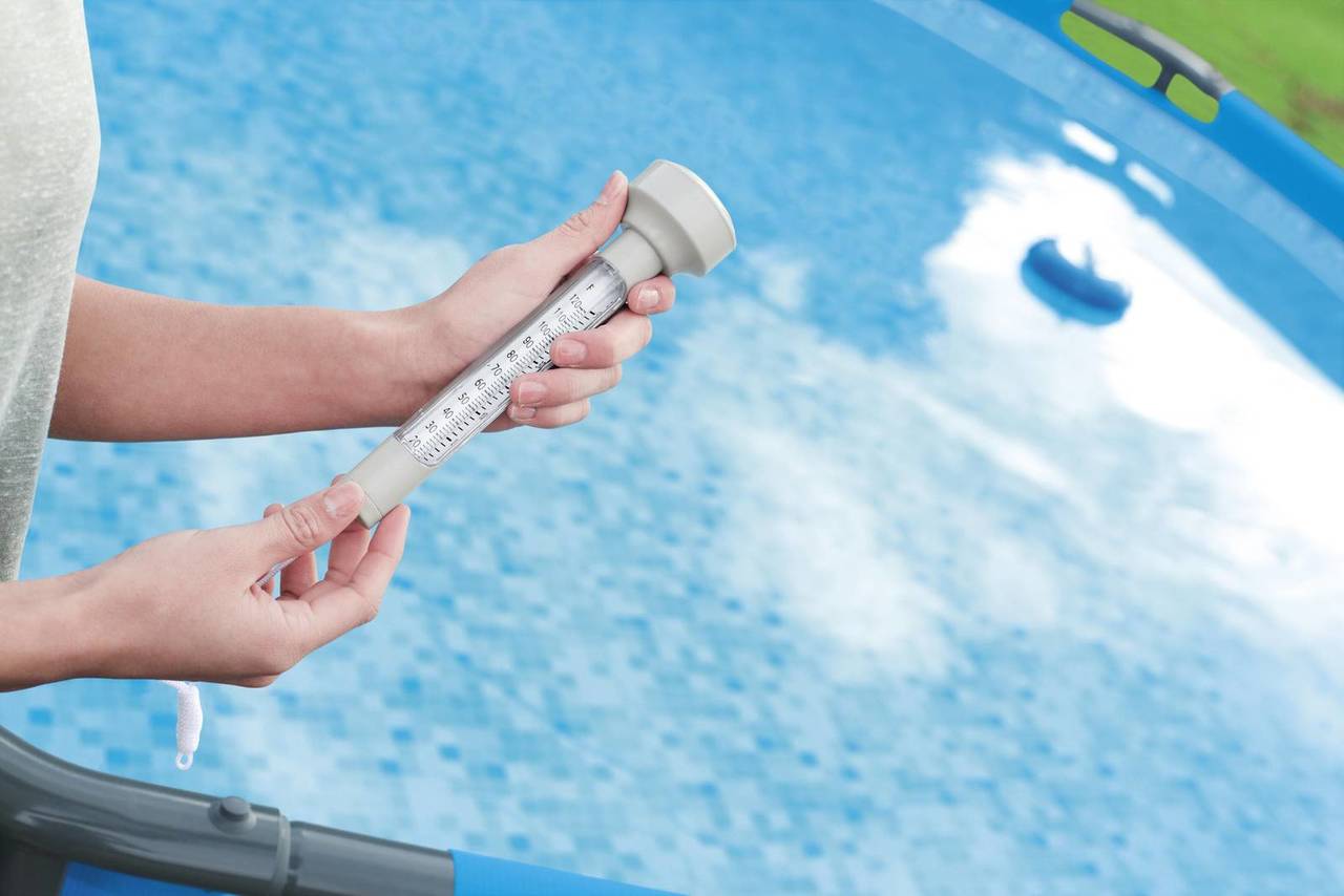 Flowclear Schwimmendes Pool-Thermometer 58072_19 Flowclear Schwimmendes Pool-Thermometer 58072_19