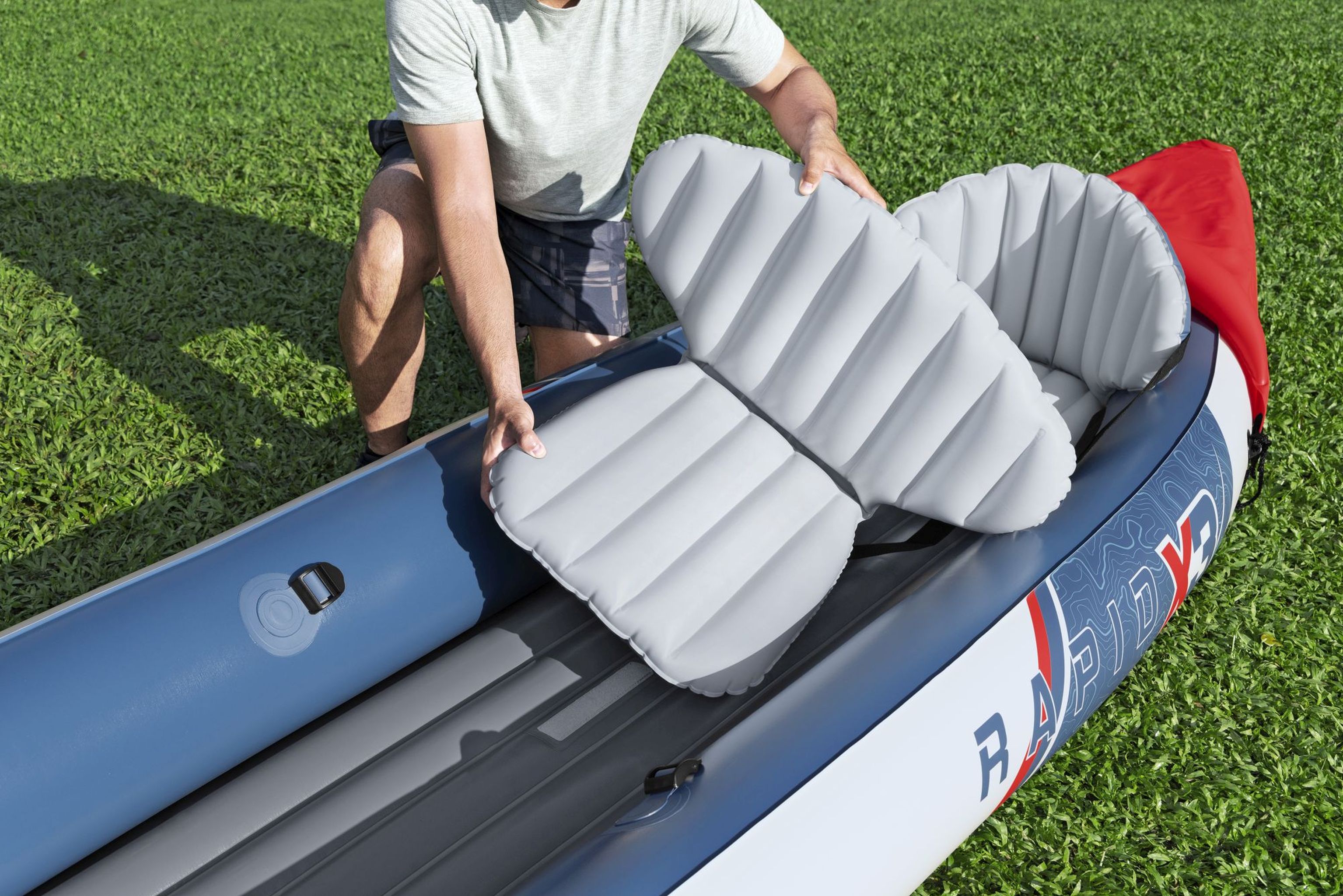 Bestway Hydro Force Kajak-Set Rapid X3 für 3 Personen 381 x 100 cm Bestway Hydro Force Kajak-Set Rapid X3 für 3 Personen 381 x 100 cm