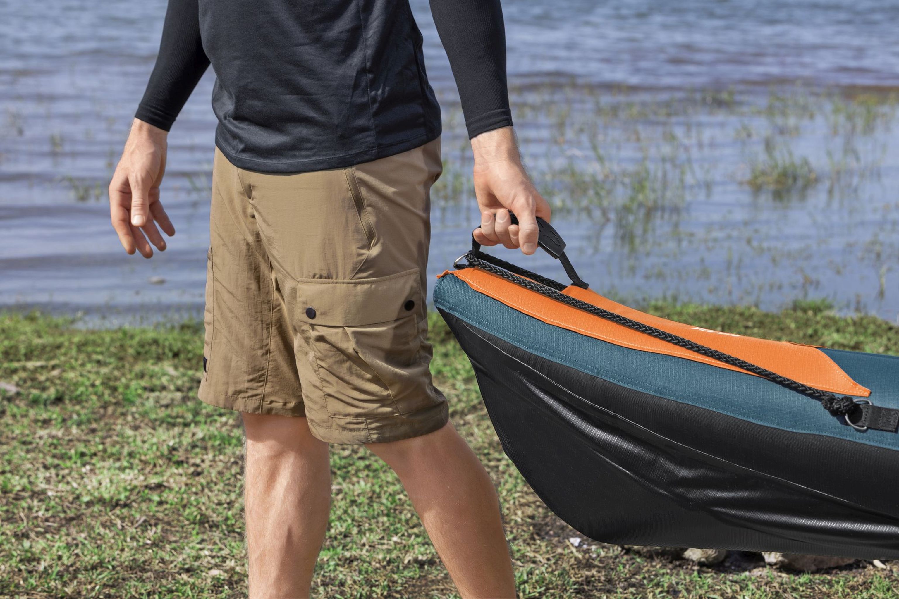 Bestway Angler Elite Kajak für 1 Person mit Sitz, Paddel, Pumpe Bestway Angler Elite Kajak für 1 Person mit Sitz, Paddel, Pumpe
