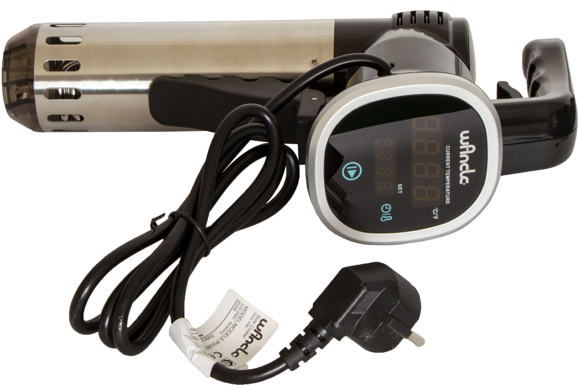 Wancle Sous Vide Garer Stick, 850W, Touchscreen, Display, Temperaturbereich 25 bis 99 Grad P00252 Wancle Sous Vide Garer Stick, 850W, Touchscreen, Display, Temperaturbereich 25 bis 99 Grad P00252