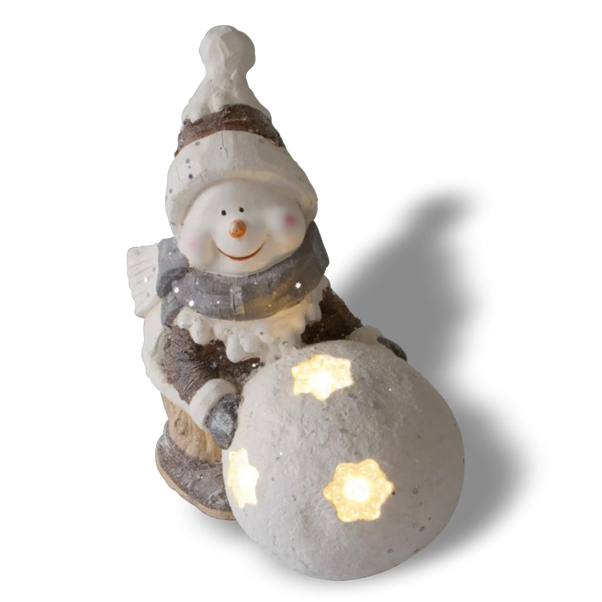 Weihnachtsdeko Schneemann mit LED beleuchteter Schneekugel, Leuchtfigur für Weihnachten HL010 Weihnachtsdeko Schneemann mit LED beleuchteter Schneekugel, Leuchtfigur für Weihnachten HL010