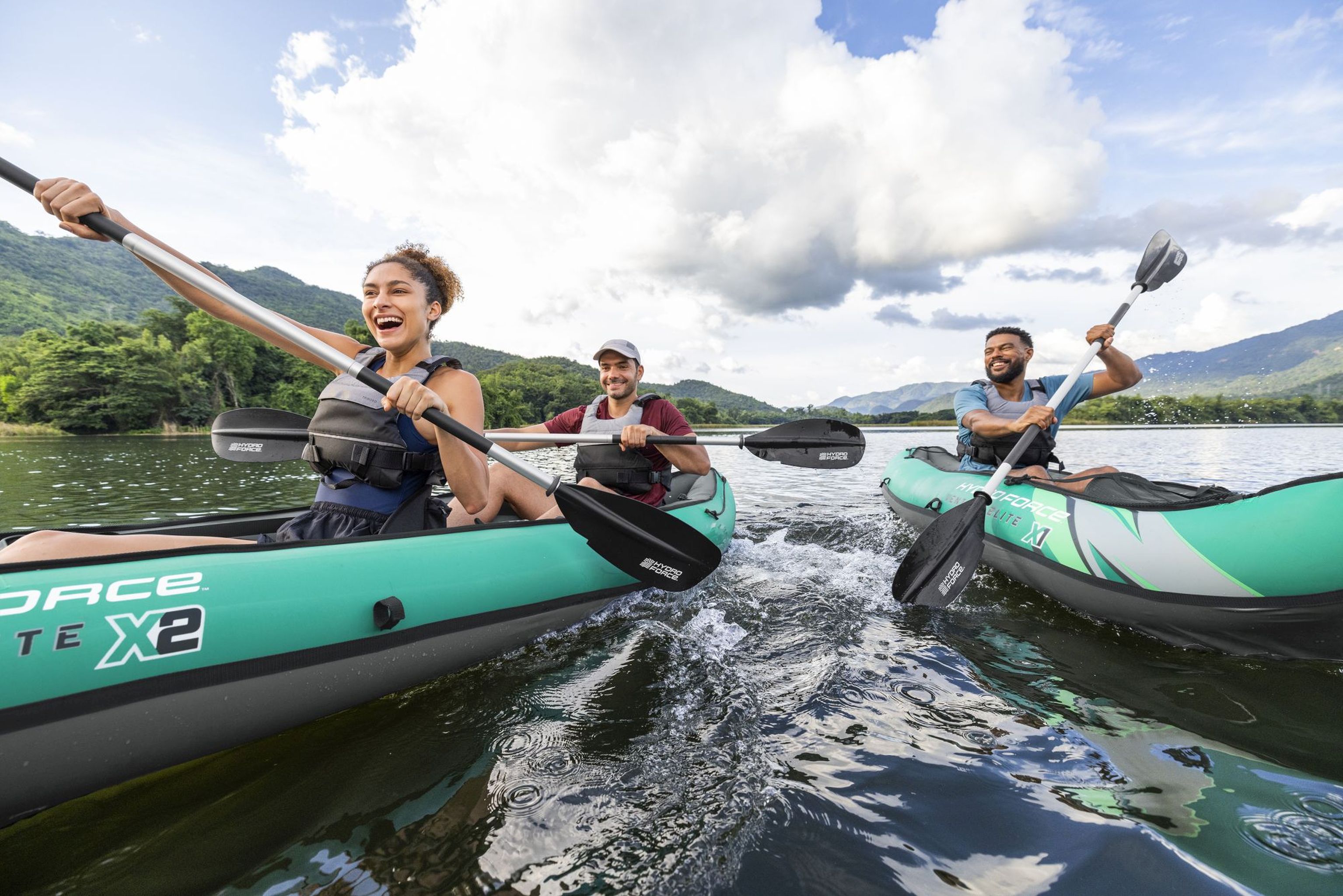 Bestway Ventura Elite X2 Schlauchkajak 2 Personen mit Paddelset Bestway Ventura Elite X2 Schlauchkajak 2 Personen mit Paddelset