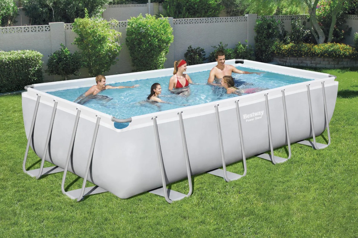 pool-001 Aufstellpool für den Garten – erfrischender Badespaß im Sommer