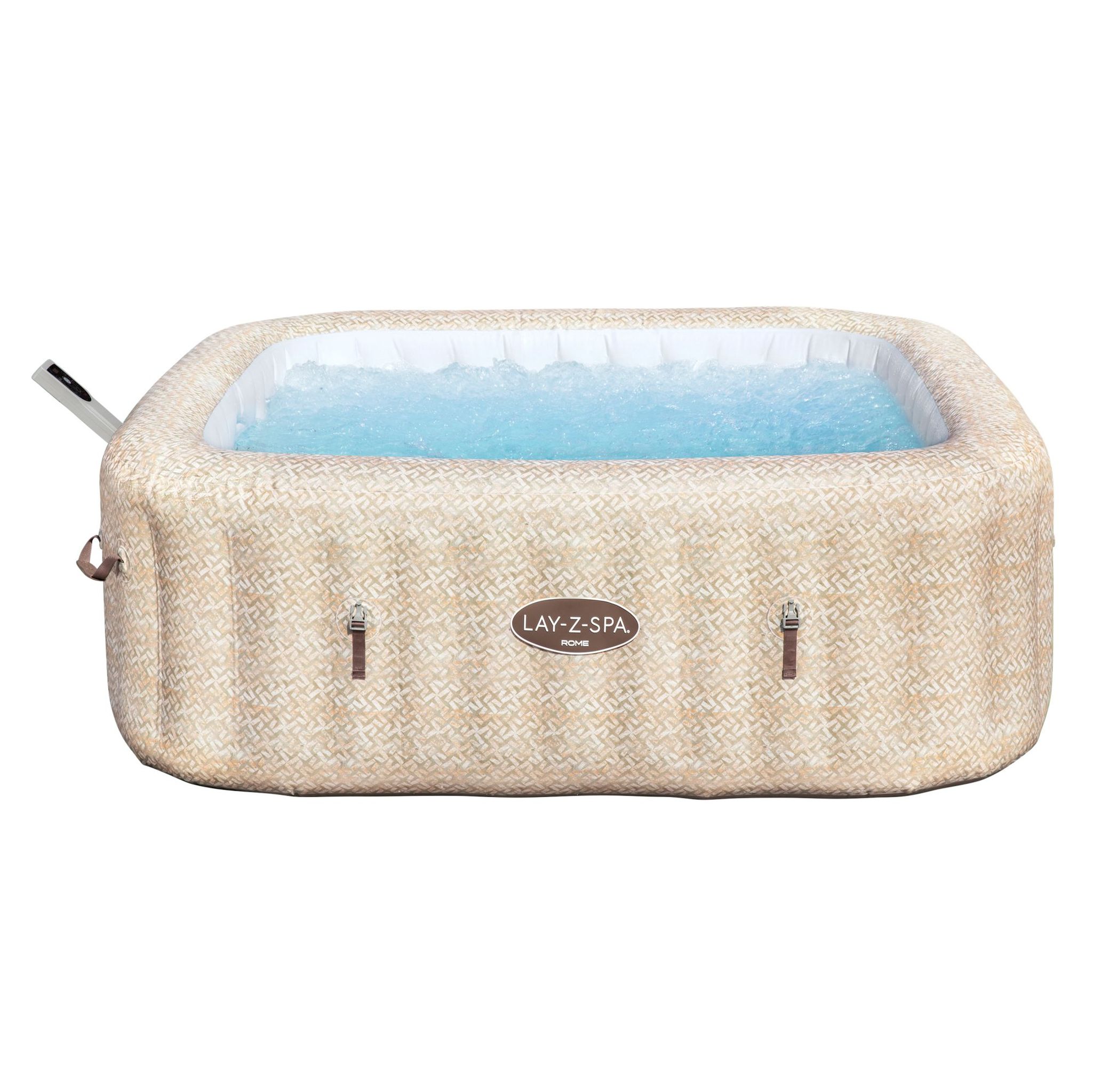 Bestway LAY-Z-SPA Rome AirJet Whirlpool 7 Personen 201 x 201 cm