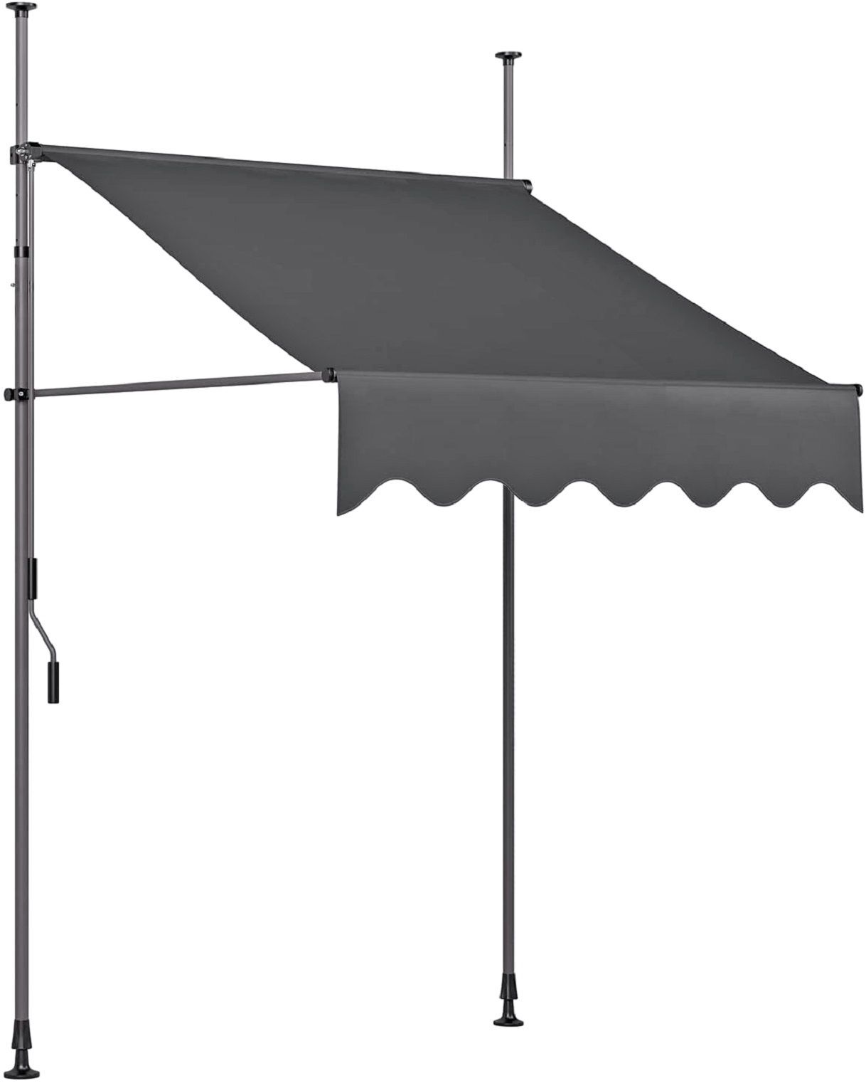 Klemm-Markise für Balkon und Terrasse, Sonnenschutz HI-509166 Klemm-Markise für Balkon und Terrasse, Sonnenschutz HI-509166