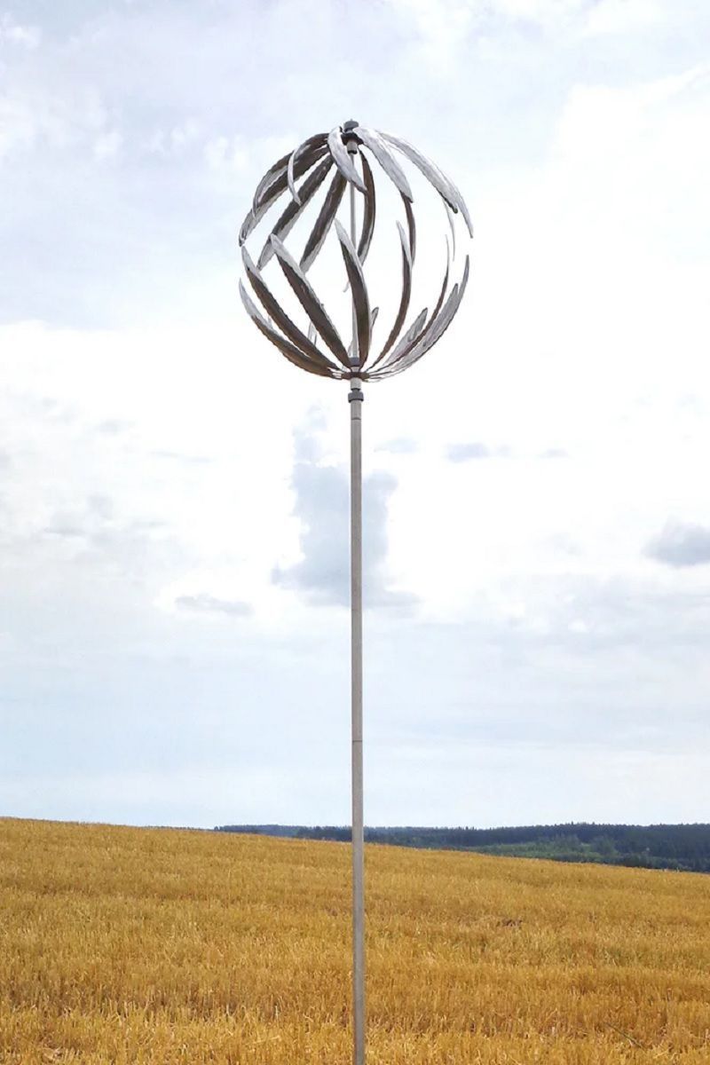 Edelstahl Windspiel Aurora Dancer, 160 cm inkl. Stab OW2762 Edelstahl Windspiel Aurora Dancer, 160 cm inkl. Stab OW2762