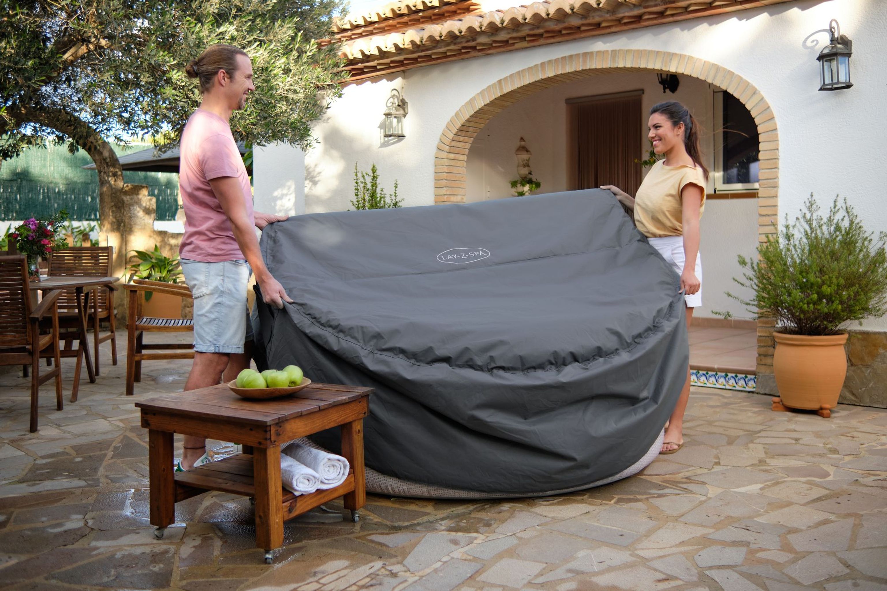 LAY-Z-SPA Abdeckung EnergySense Plus Thermo 196 x 71 cm rund LAY-Z-SPA Abdeckung EnergySense Plus Thermo 196 x 71 cm rund