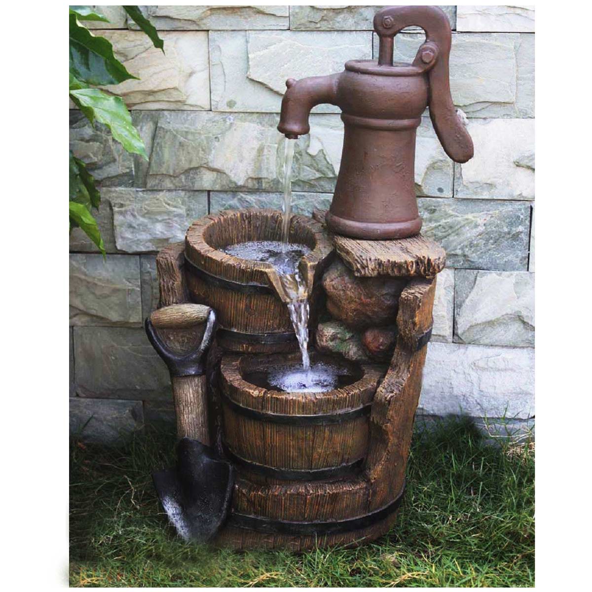 Brunnen Triton inkl. Pumpe, Polyresin HI-318765 Brunnen Triton inkl. Pumpe, Polyresin HI-318765