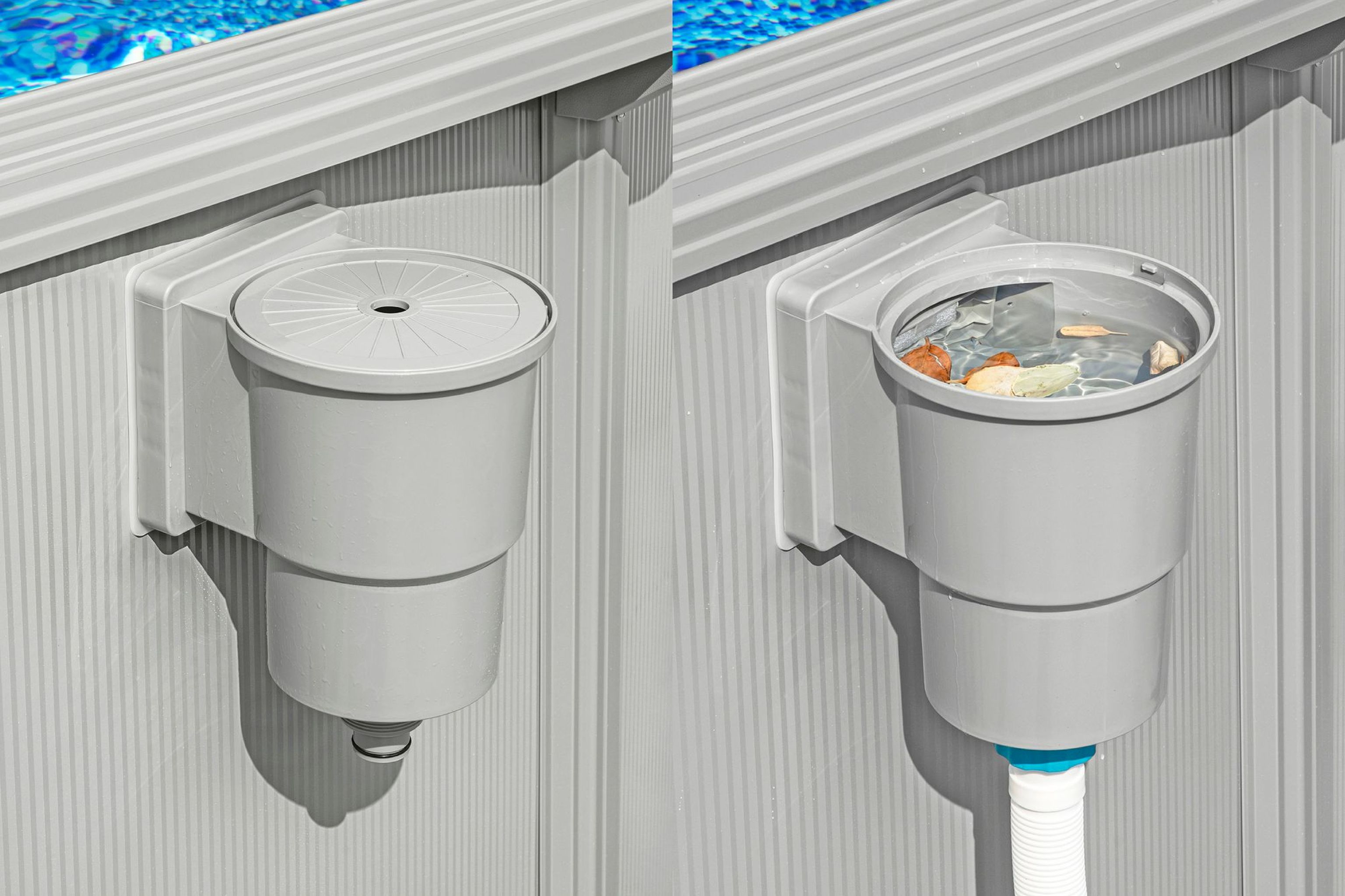 Bestway Hydrium Stahlwandpool Komplett-Set Ø 305 x 122 cm rund