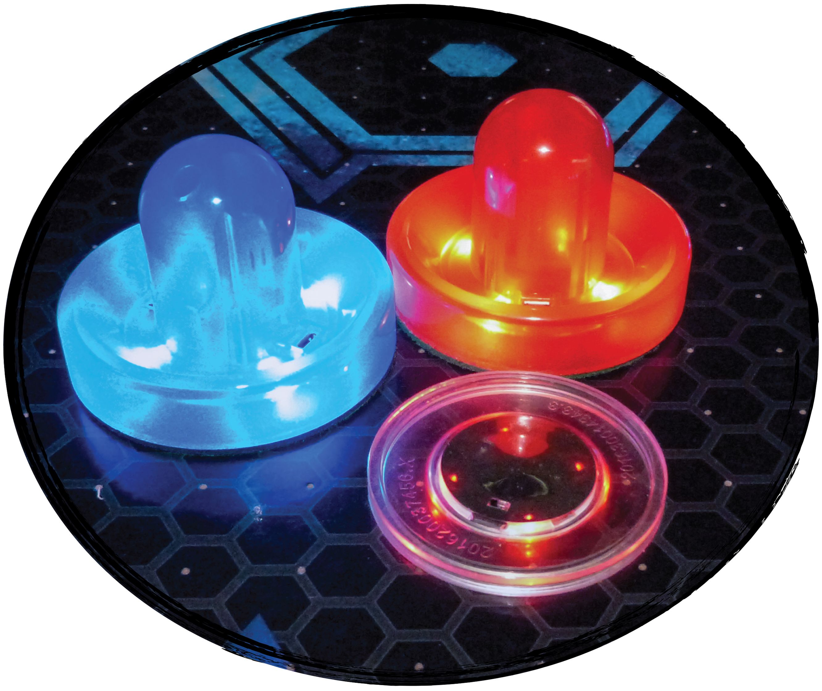 Airhockey FIRE vs. ICE-XT, ist ein sehr stabiler Airhockeytisch CC-04031
