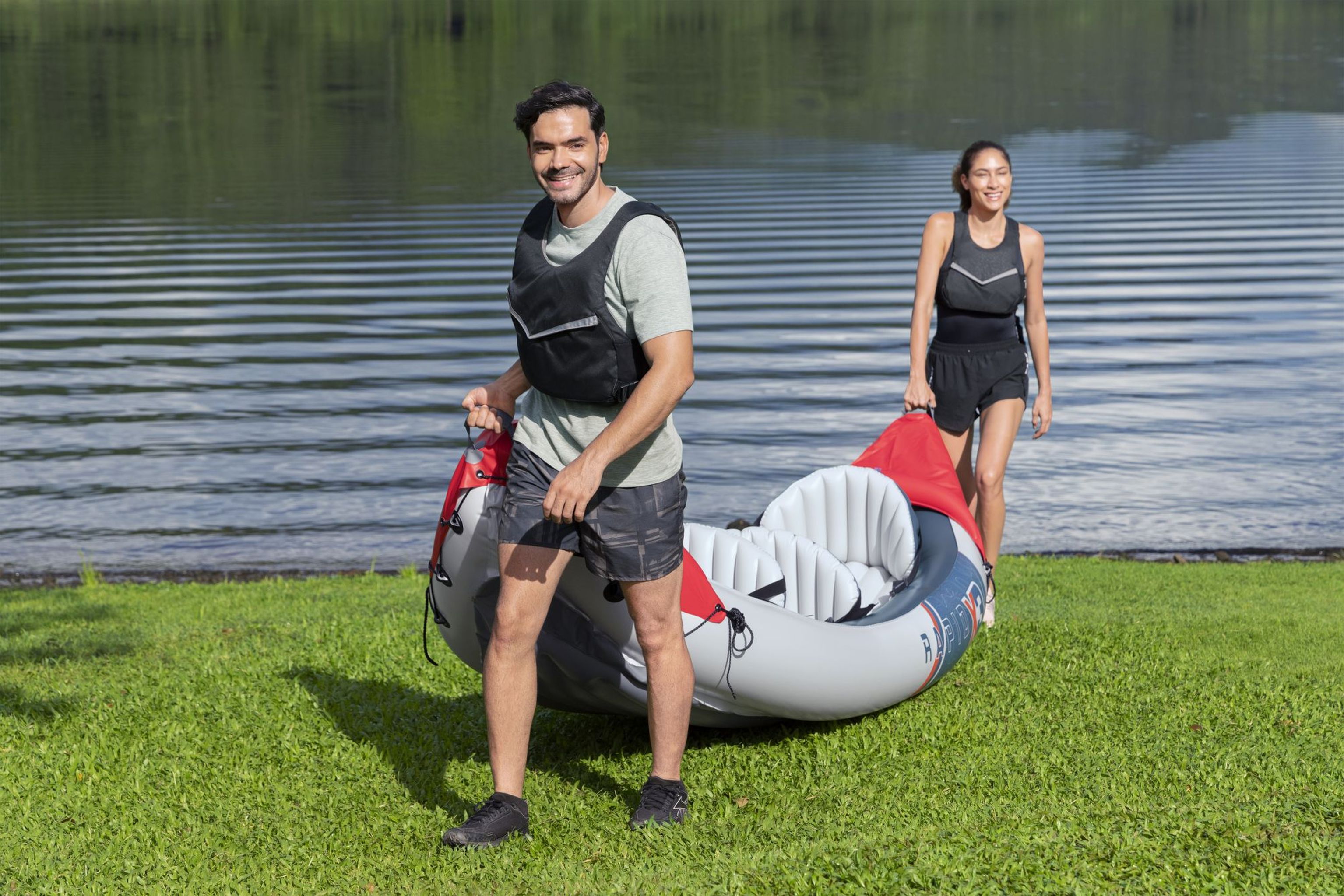 Bestway Hydro Force Kajak-Set Rapid X3 für 3 Personen 381 x 100 cm Bestway Hydro Force Kajak-Set Rapid X3 für 3 Personen 381 x 100 cm
