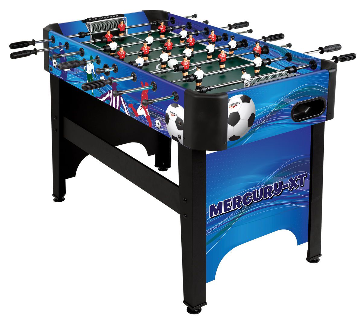 Kicker MERCURY-XT, Tischkicker mit attraktivem Design CC-05099