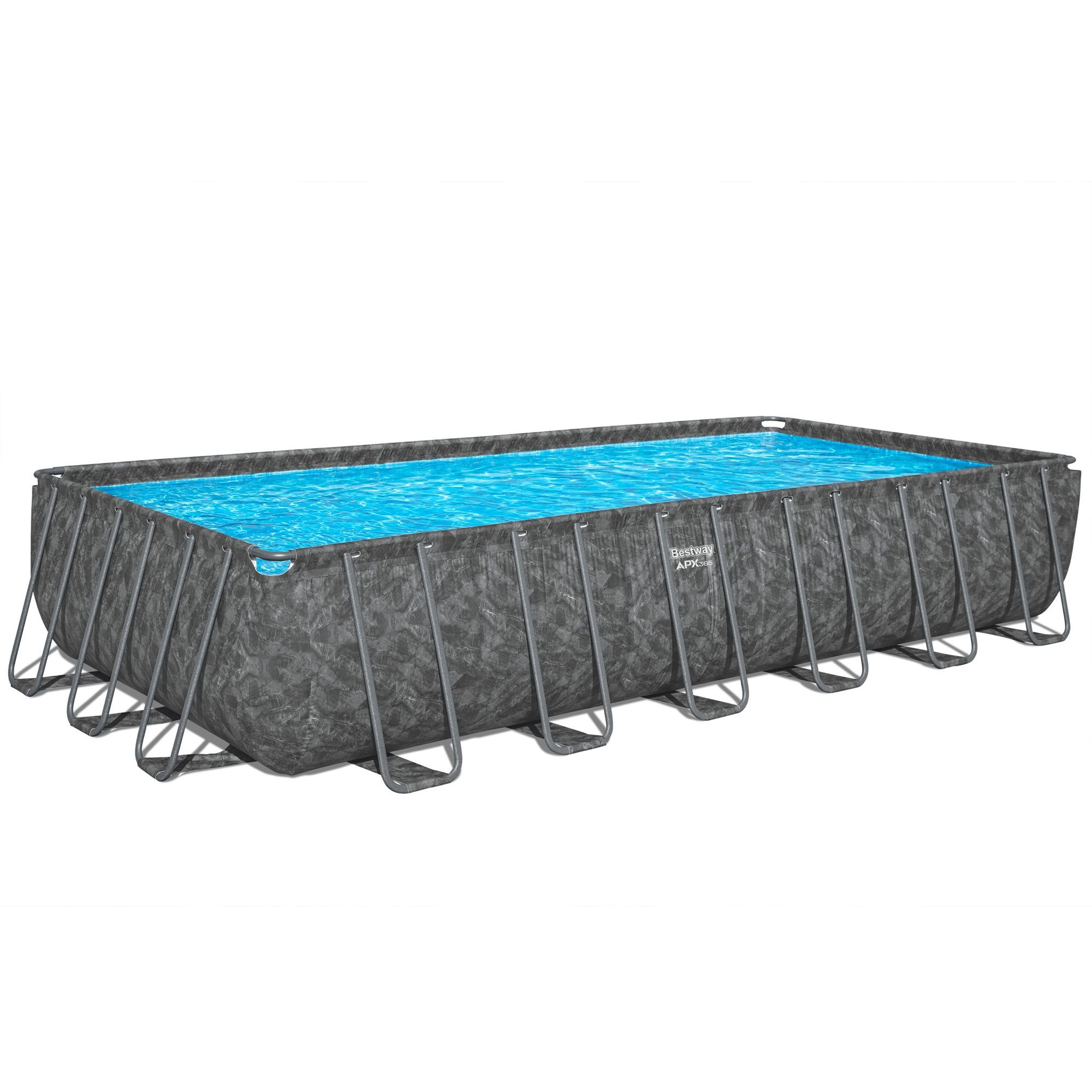 Bestway APX365 winterfestes Frame Pool Komplett-Set 732 x 366 x 132 cm Bestway APX365 winterfestes Frame Pool Komplett-Set 732 x 366 x 132 cm